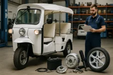 Onderdelen en service voor je elektrische tuktuk: alles wat je moet weten