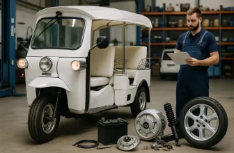 Onderdelen en service voor je elektrische tuktuk: alles wat je moet weten